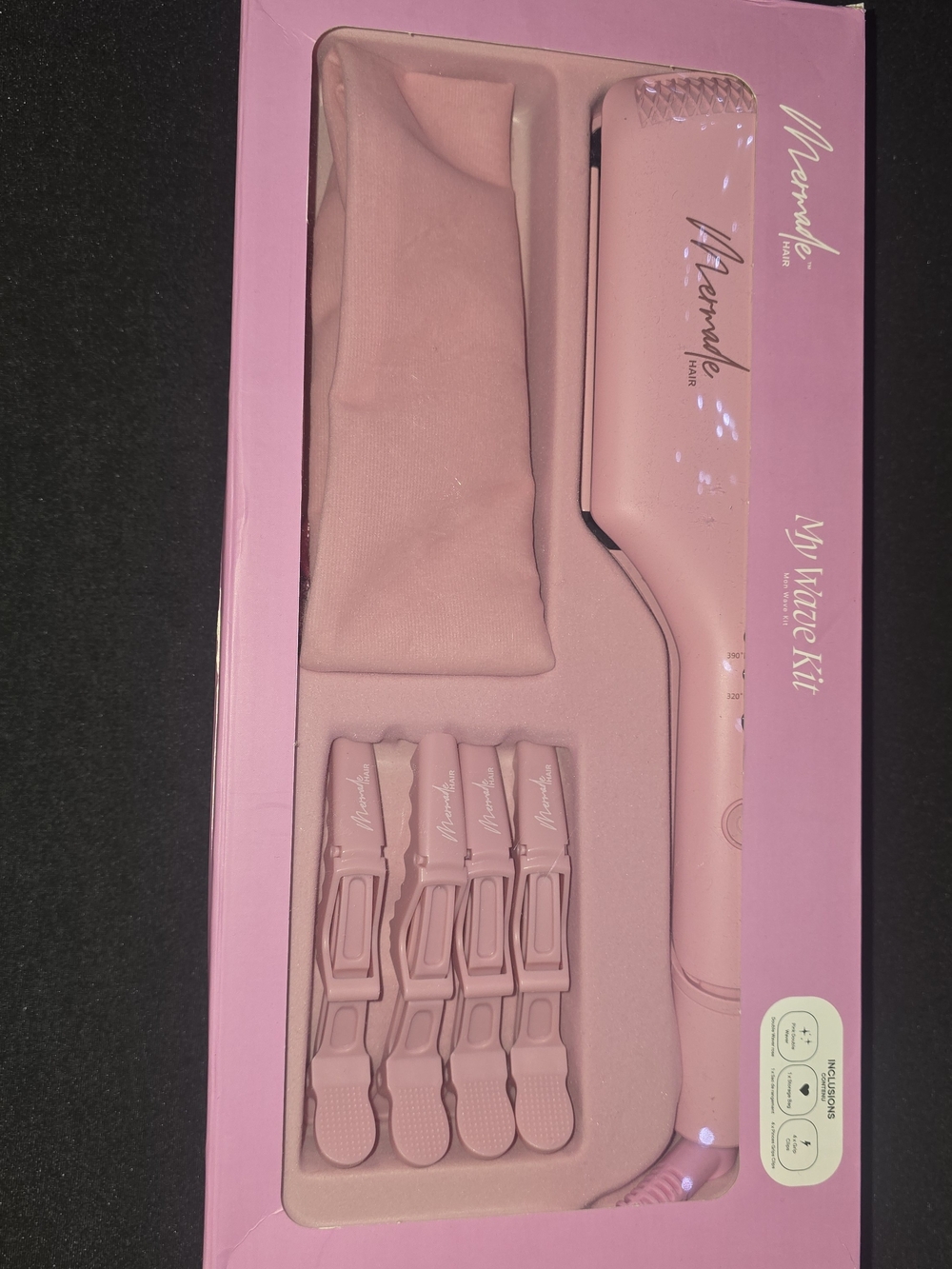 Mermade Hair ☆LIMITED EDITION☆ My Wave Kit Pink Hair Waver